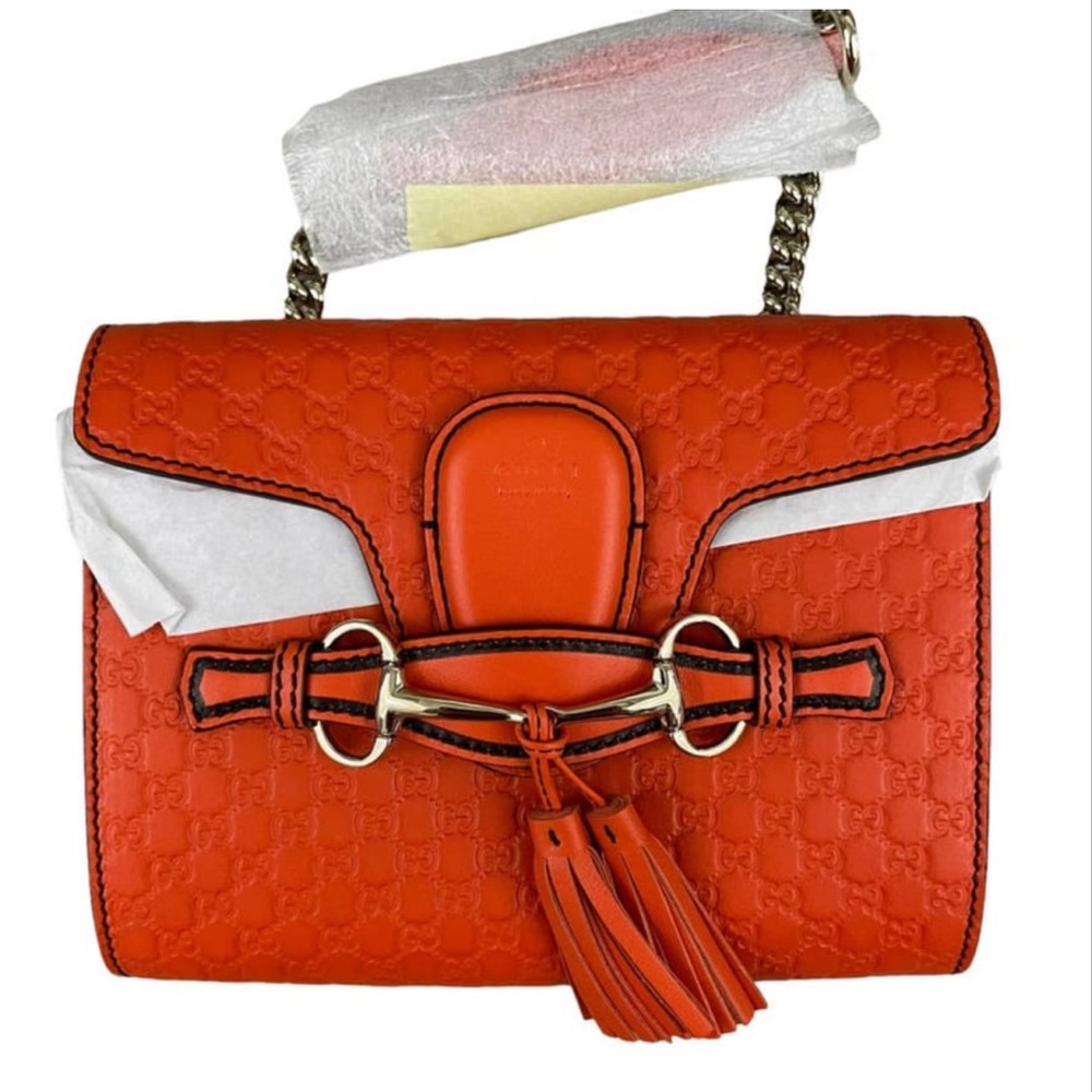 Gucci Mini Emily Guccisima Crossbody Bag